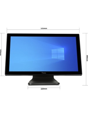 ALK Tıwox TP-3150 Plus 21.5" I7 5.nesil 128GB Nwme SSD 8gb Ddr3 Ram 1366X768 Dokunmatik Pos Pc