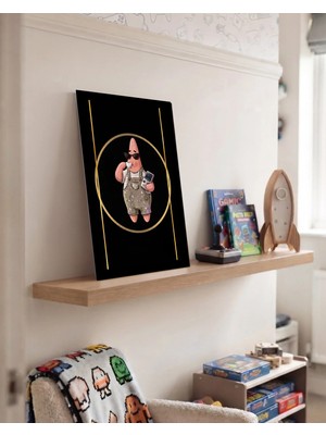 Harikabirev Oyun Oynayan Sevimli Hayvanlar 20X30 cm Mdf Tablo | Patrıc | Oynhyvnmdf