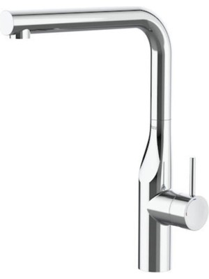 Roca Glera L Borulu Pull Out Eviye Bataryası Krom A5A854DC00