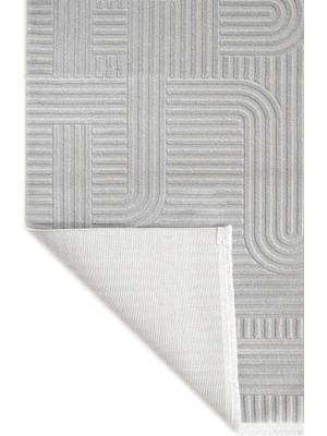Empera Nova - Wavy Takma Saçaklı Modern Oturma Odası, Antre ve Mutfak Halısı