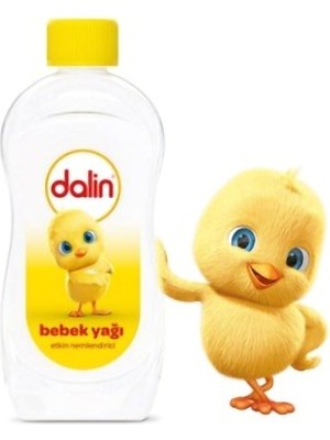 Dalin Bebek Yağı 200 ml Hipoalerjenik Nemlendirici Tüm Ciltler İçin Sıvı Yağ
