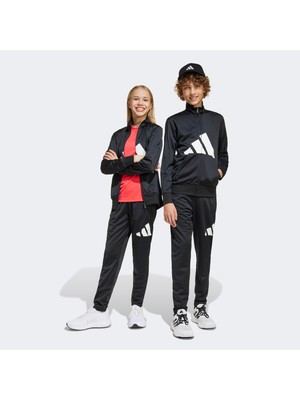 adidas Essentials Climacool Çocuk Siyah Eşofman Takımı.-