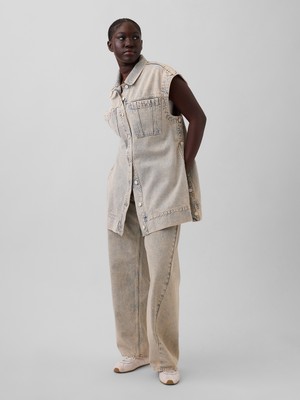 Gap Kadın Açık Mavi Gap × Hfr Low Rise Baggy Barrel Jean Pantolon By Nicole Benefield Portfolio