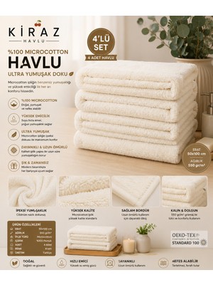 Kiraz Havlu Bornoz %100 Pamuk Microcotton Havlu
