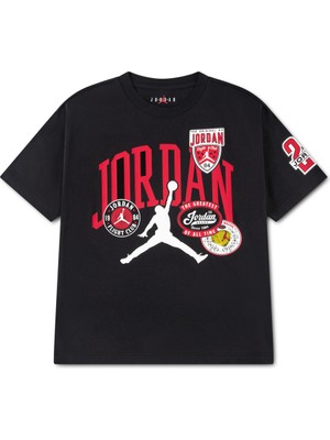 Nike Nıke Jordan Jdb I23 Hıghway Arch Ss Tee Erkek Çocuk Tişört