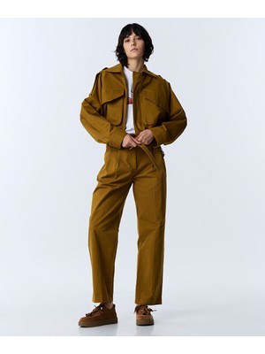 Twist Kemerli Mom Fit Pantolon TW6260003148053