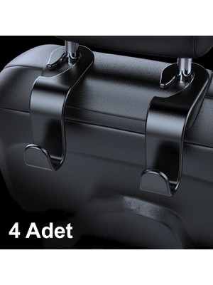 Wehhler Mercedes Eqa 350 67KWH 4matic Amg+ Otomatik 2026 4'lü Araç Koltuk Arkası Torba Eşya Askısı-Organizer
