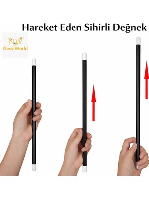 Uravas Store Hareket Eden Sihirli Değnek Çubuk 24 cm