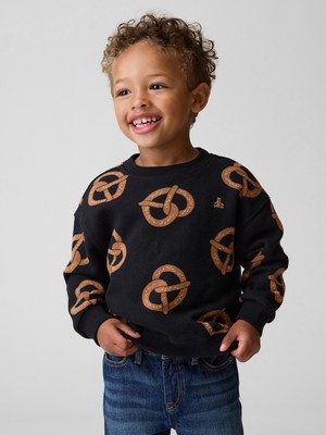 Gap Erkek Bebek Siyah Vintagesoft Sweatshirt
