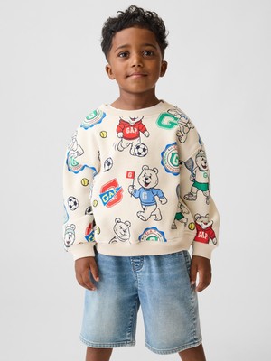 Gap Erkek Bebek Kırık Beyaz Vintagesoft Sweatshirt
