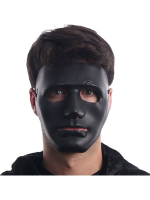 Uravas Store Siyah Renk Hip Hop Anonim Jabbawockeez Dans Maskesi 18X19 cm
