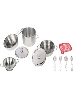 Uravas Store ATF-3815-1A 11 Parça Çelik Tencere Tava Set