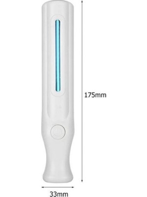 Uravas Store P -001 Ultraviyole Dezenfeksiyon Cihazı Taşınabilir Uv El Dezenfeksiyon Cihazı