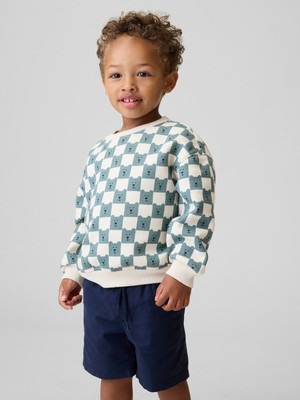 Gap Erkek Bebek Açık Yeşil Vintagesoft Sweatshirt