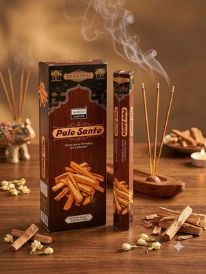 Darshan Golden Series Premium Palo Santo Çubuk Tütsü 20 Adet