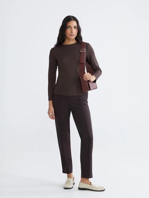 Lc Waikiki Yeni Sezon Dar Fit Kadın Pileli Pantolon