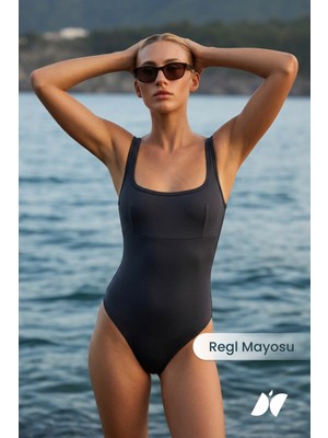 Peddon Regl Dönemine Özel Kadın Mayo Süper Emici Hızlı Kuruyan Askılı Yüzücü Mayo