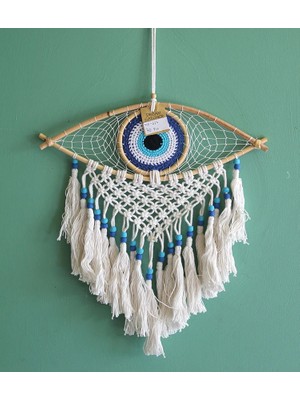 ALK Rüya Kapanı Düş Kapanı Dream Catcher Göz Tasarımı ROSHITA-114