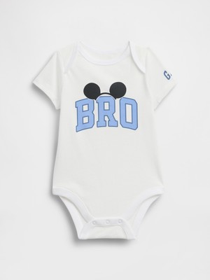 Gap Bebek Beyaz Disney Grafik Baskılı Bodysuit