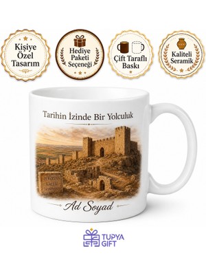 Tupya Gift Diyarbakır Çınar Zerzevan Kalesi Roma Dönemi Tarihi Keşif Kupa Bardak Hediye