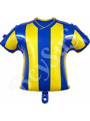 BeySüS Takım Sarı Lacivert Forma Folyo Balon