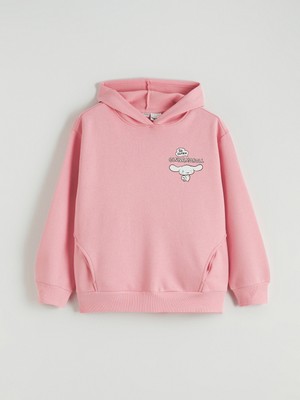 Lc Waikiki Yeni Sezon Cinnamoroll Baskılı Kız Çocuk Kalın Sweatshirt