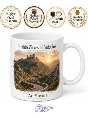 Tupya Gift Malatya Pütürge Nemrut Dağı Yolu Doğal Güzellikler Sarp Arazi Tarihe Yolculuk Kupa Bardak Hediye