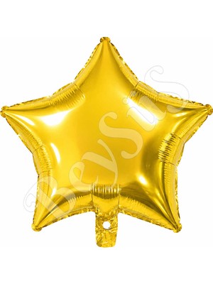BeySüS Yıldız Folyo Balon Gold 24 inc