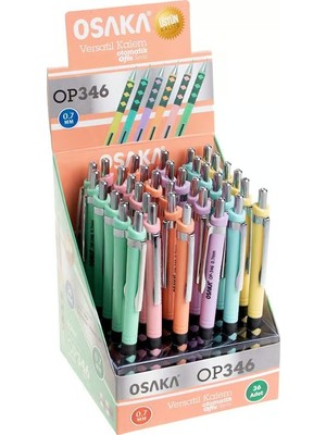 zufigo OP-346 0.7 Versati̇l Kalem Metal Gövde