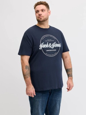 Jack & Jones Jack Jones Dover Erkek Büyük Beden Tişört 12294516