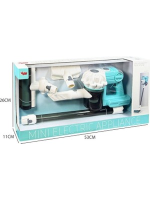 Uravas Store LS8803Q Dikey Elektrik Süpürgesi Ekranlı Kutu Yeşil-Gri 3 In1