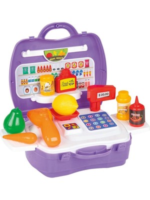 Uravas Store 03 563 Çantalı Market Seti -Nessiworld Oyuncak