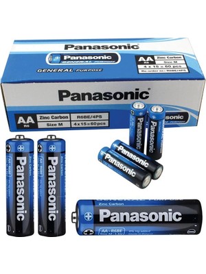 Uravas Store Panasonic Manganez Kalem Aa Pil 60 Adet
