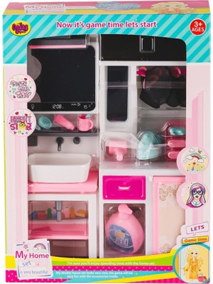 Uravas Store 02383 Lavabo ve Ütü Masası Oyun Seti -Oydaş Oyuncak
