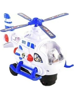 Uravas Store 777-27 Pilli Sesli Işıklı Helikopter