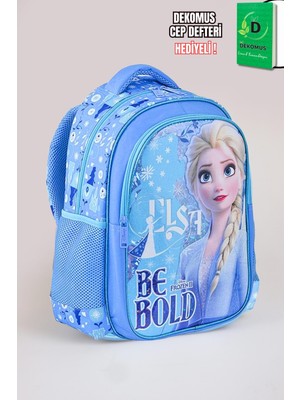 x Dekomus Lisanslı Elsa Frozen "ıce Queen Collection" Frozen Lisanslı Ortopedik Ilkokul Çantası