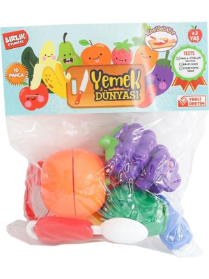 Uravas Store URT007-PVC-1AB Kesilebilen Sebze Meyve 3 Pcs