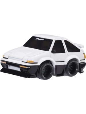 Uravas Store Cartuned Jdm Seri 1 1985-87 Sprinter Trueno Gt-Apex AE86 - Siyah Beyaz Araba
