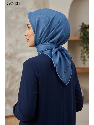 Lo'cella Soft Pamuk Eşarp (Mavi) 297-121