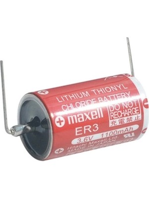 Uravas Store Maxell Er3 3.6V 1/2AA Size Lithium Pil