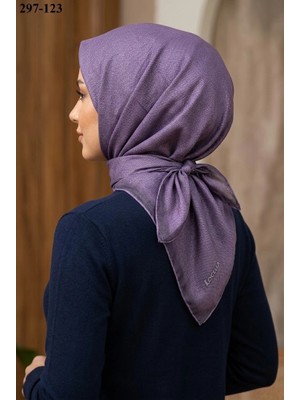 Lo'cella Soft Pamuk Eşarp (Mor) 297-123
