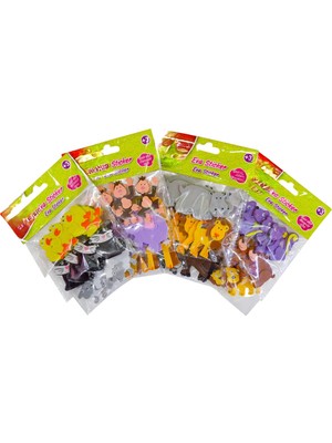Uravas Store Eva Sticker 3D Spor