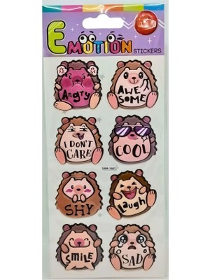 Uravas Store Puffy Stickers Kirpi