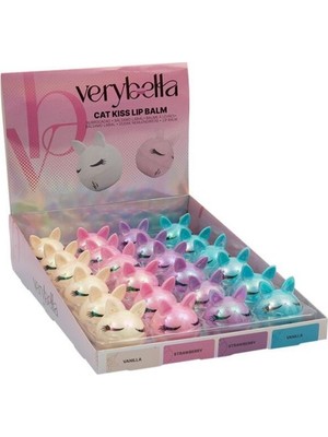 Uravas Store VRB29000 Nessiworld - Cat Kiss Lip Balm