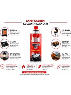 Ttt Kamp Gazı - Gaz Kartuşu - 393 ml