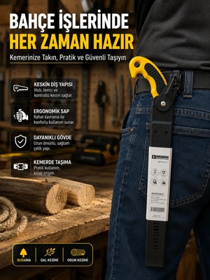 Renas Store Ahşap ve Dal Kesiminde Etkili Bahçe Bıçkısı