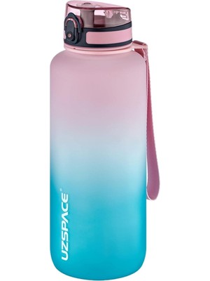 OEM Motivasyon Matarası 1500 ml Mega Büyük Boy Çift Renk 8 Farklı Renk