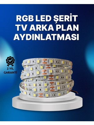 Renas Store Rf Kumandalı Renk Değiştiren Tv LED Şerit 2mt