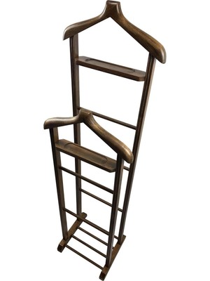 OEM Master Mobilya Gürgen 155 cm Çift Tepeli Dilsiz Uşak Ceviz Cilalı Double