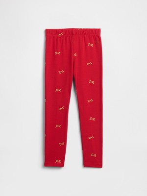 Gap Kız Bebek Kırmızı Gap Pull-On Stretch Jersey Tayt